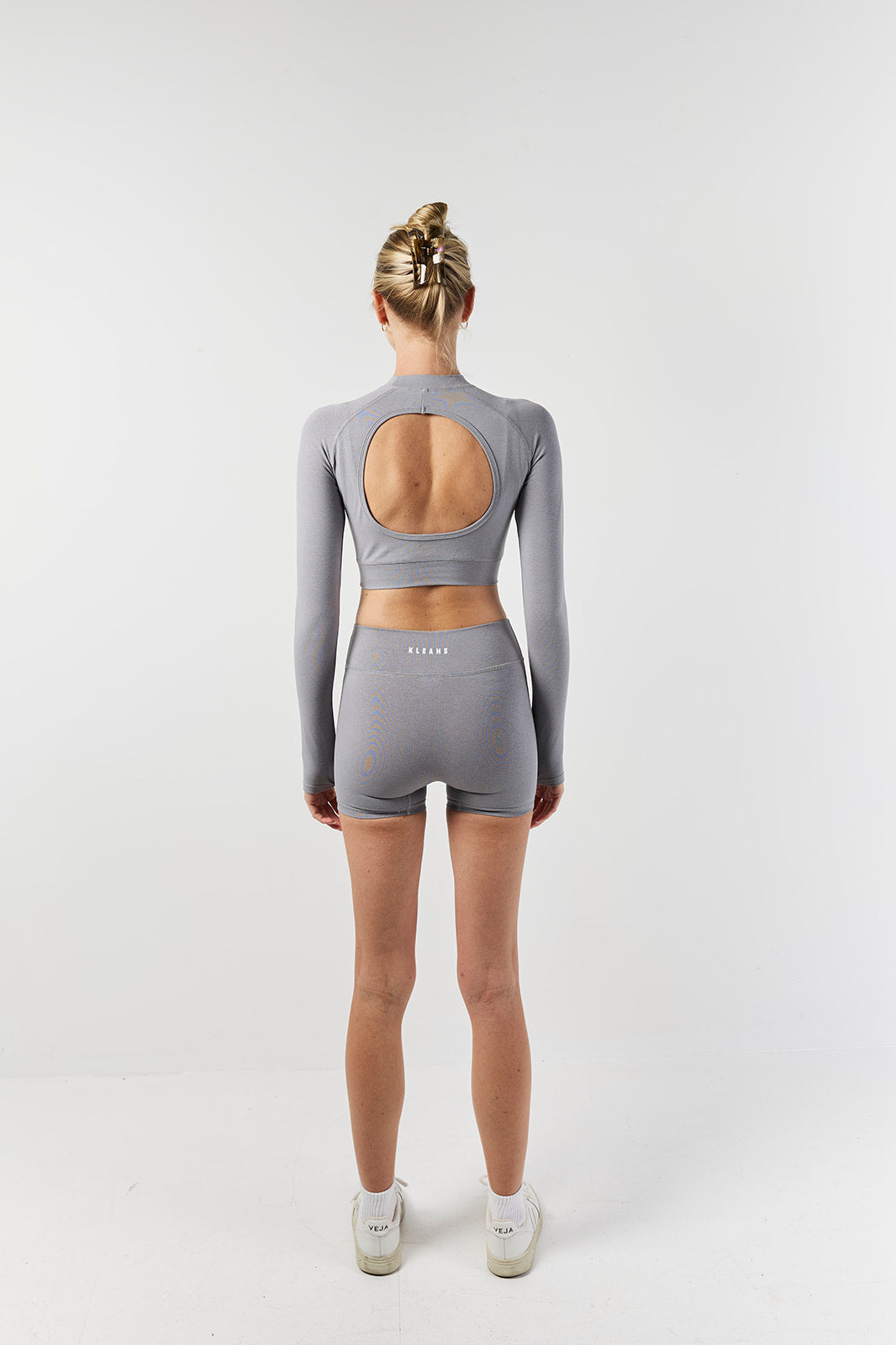 The Perfect Long Sleeve Crop Top in Hemp & Organic Cotton