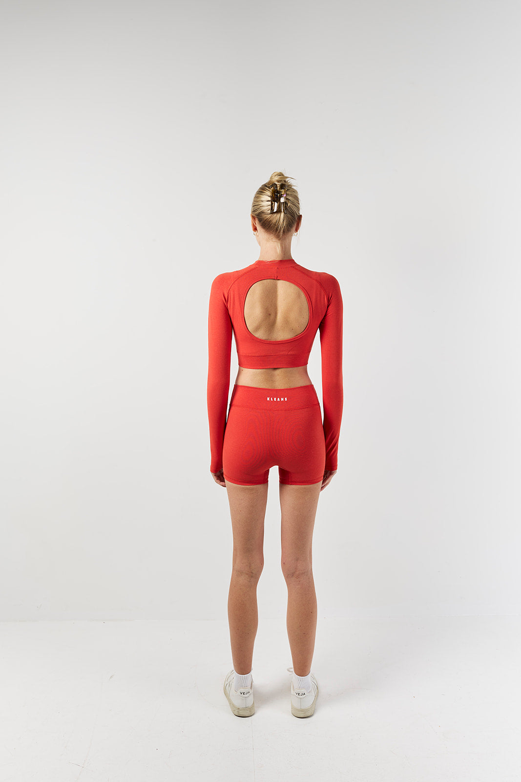 The Perfect Long Sleeve Crop Top in Hemp & Organic Cotton